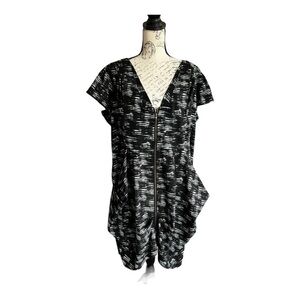 City Chic front zip dress size 1X